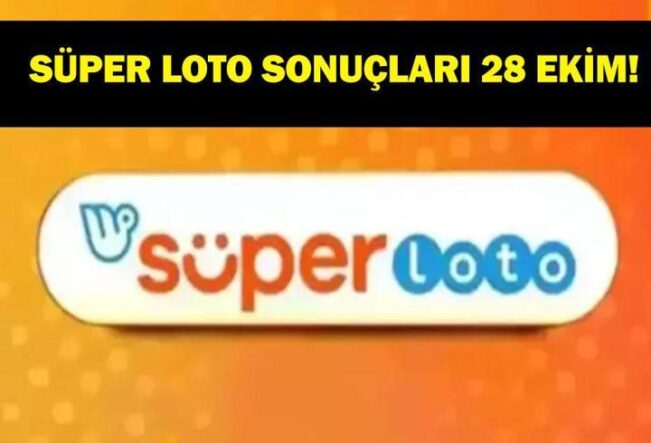 SÜPER LOTO ÇEKİLİŞ SONUÇLARI 28 EKİM! Süper Loto çekiliş sonuçları sorgulama ekranı