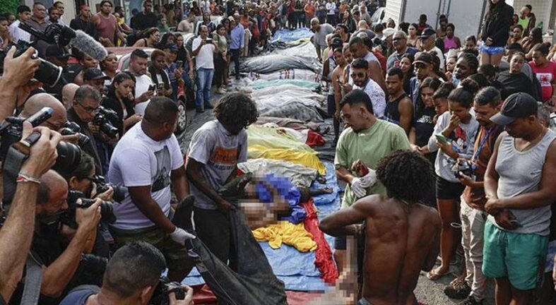 Dünya bu operasyonu konuşuyor! Brezilya'da can kabyı 132'ye yükseldi