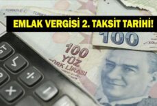 EMLAK VERGİSİ ÖDEME TAKVİMİ 2025! Emlak vergisi 2. taksitler ne zaman?