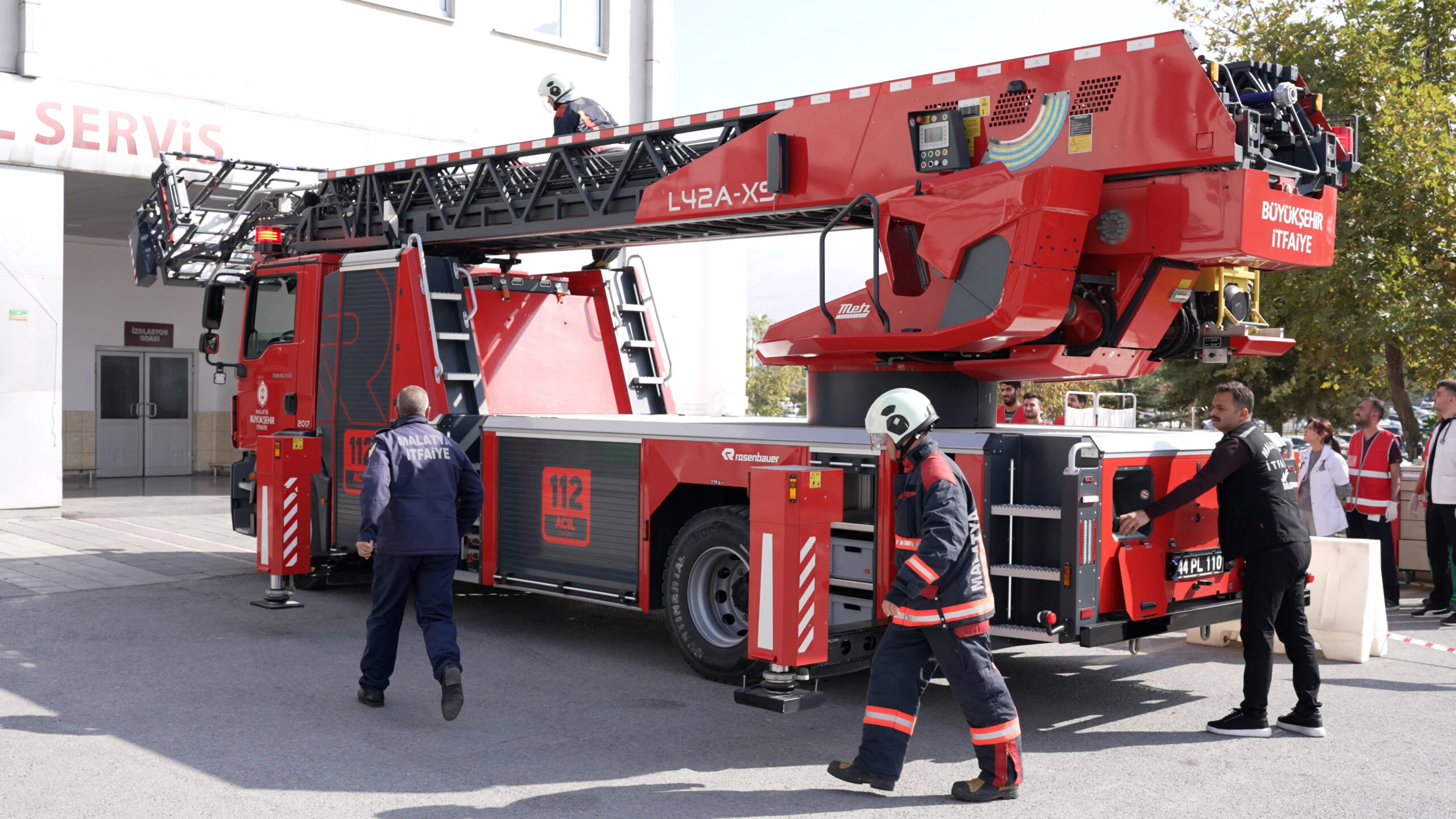 Malatya Eğitim ve Araştırma Hastanesi – Yangın ve Tahliye Tatbikatı 2025