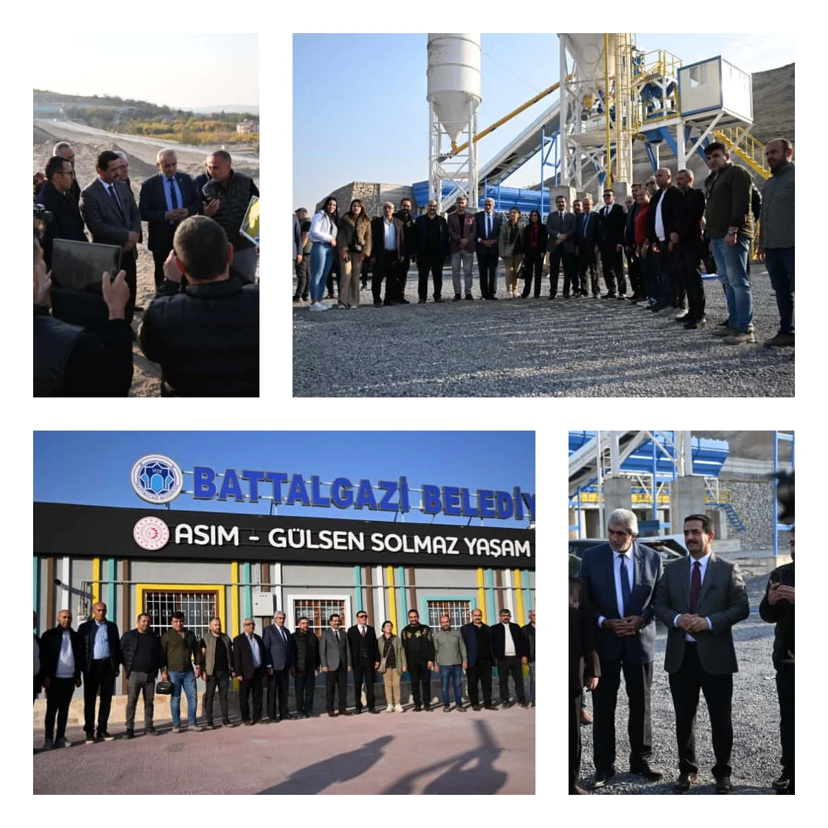 Battalgazi Belediye Başkanı Bayram Taşkın, Malatya yatırımlarını basınla yerinde inceledi