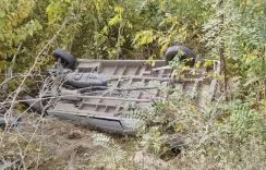 Malatya-Pütürge Yolunda Minibüs Devrildi 3 Yaralı